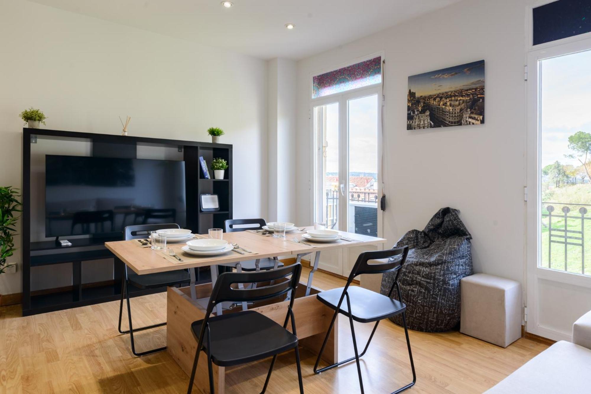 Апартаменты Amplio Piso En Madrid Centro Con Vistas Al Templo De Debod Экстерьер фото