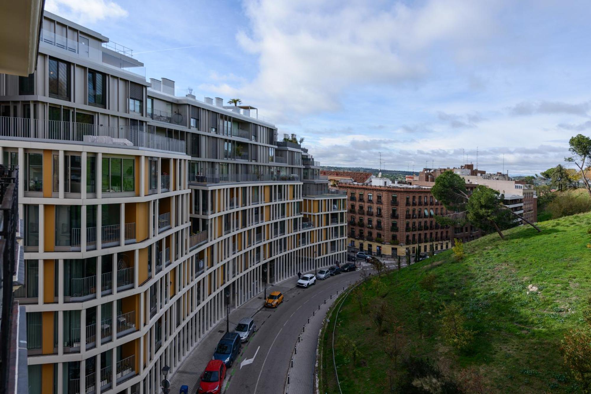 Апартаменты Amplio Piso En Madrid Centro Con Vistas Al Templo De Debod Экстерьер фото